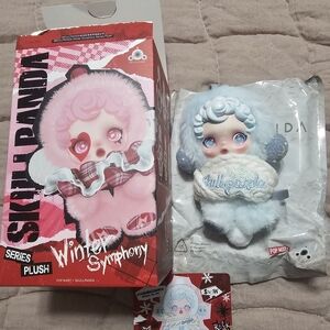Skull Panda Winter Symphony Plush Doll